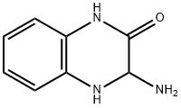 2(1H)-Quinoxalinone,  3-amino-3,4-dihydro- Struktur