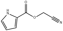 1H-Pyrrole-2-carboxylicacid,cyanomethylester(9CI) Struktur