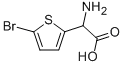 DL-(5-Bromo-thiophen-2-yl)glycine Struktur