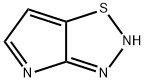 2H-Pyrrolo[2,3-d]-1,2,3-thiadiazole(9CI) Struktur