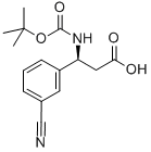 BOC-3-氰基-D-Β-苯丙氨酸, 500770-81-0, 結(jié)構(gòu)式