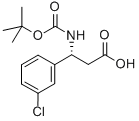 BOC-(R)-3-AMINO-3-(3-CHLORO-PHENYL)-PROPIONIC ACID price.