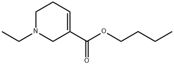 3-Pyridinecarboxylicacid,1-ethyl-1,2,5,6-tetrahydro-,butylester(9CI) Struktur