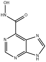 1H-Purine-6-carboxamide,  N-hydroxy-  (9CI) Struktur