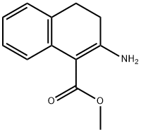 1-Naphthalenecarboxylicacid,2-amino-3,4-dihydro-,methylester(9CI) Struktur