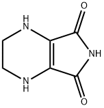 1H-Pyrrolo[3,4-b]pyrazine-5,7(2H,6H)-dione,  3,4-dihydro- Struktur