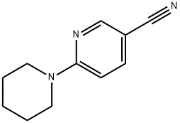 6-piperidin-1-ylnicotinonitrile Struktur