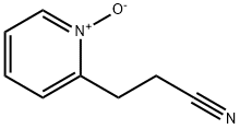 2-Pyridinepropanenitrile, 1-oxide (9CI) Struktur