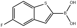 5-Fluorobenzothiophene-2-boronic acid Struktur