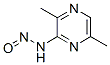 Pyrazinamine,  3,6-dimethyl-N-nitroso-  (9CI) Struktur