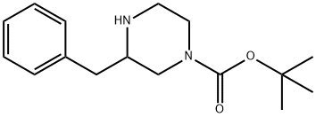 1-Boc-3-Benzylpiperazine Structure