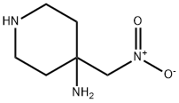 4-Piperidinamine,  4-(nitromethyl)- Struktur