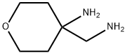 4-(AMINOMETHYL)TETRAHYDRO-2H-PYRAN-4-AMINE Struktur