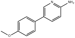 5-(4-Methoxyphenyl)-2-pyridinaMine Struktur