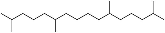 2,6,11,15-TETRAMETHYLHEXADECANE Struktur