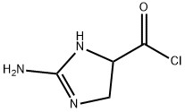 1H-Imidazole-4-carbonyl chloride, 2-amino-4,5-dihydro- (9CI) Struktur