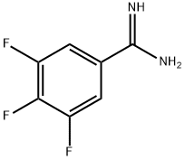 3,4,5-TRIFLUORO-BENZAMIDINE Struktur