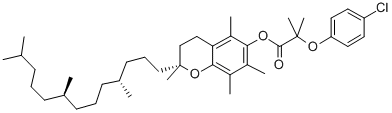 Tocofibrate Struktur