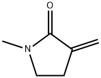 1-Methyl-3-Methylene-2-Pyrrolidinone Struktur