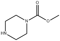 METHYL PIPERAZINE-1-CARBOXYLATE Struktur