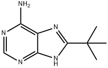 8-tert-butyladenine Struktur