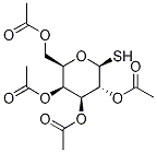 2,3,4,6-Tetra-O-acetyl-b-D-thiogalactopyranose Struktur