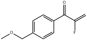 2-Propen-1-one, 2-fluoro-1-[4-(methoxymethyl)phenyl]- (9CI) Struktur