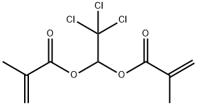 2,2,2-trichloroethylidene dimethacrylate Struktur