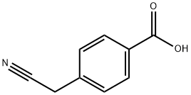 4-(CYANOMETHYL)BENZOIC ACID Struktur