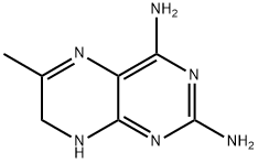 2,4-Pteridinediamine,1,7-dihydro-6-methyl-(9CI) Struktur