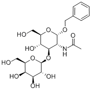 Benzyl 2-Acetamido-2-deoxy-3-O-(b-D-galactopyranosyl)-a-D-glucopyranoside Struktur