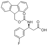 FMOC-(S)-3-AMINO-3-(3-FLUORO-PHENYL)-PROPIONIC ACID