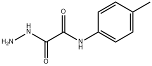 2-HYDRAZINO-N-(4-METHYLPHENYL)-2-OXOACETAMIDE Struktur