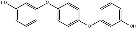 1,4-BIS(3-HYDROXYPHENOXY)BENZENE Structure