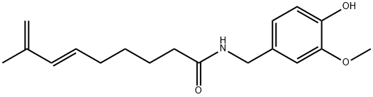 16,17-Dehydro Capsaicin Struktur