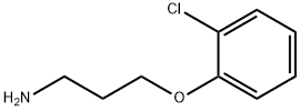 3-(2-chlorophenoxy)propan-1-amine Struktur