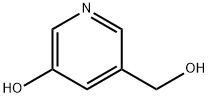 3-Pyridinemethanol,5-hydroxy-(9CI) Struktur