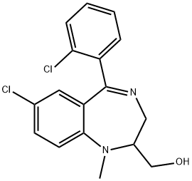 Tuclazepam Struktur