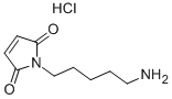 N-(5-Aminopentyl)maleimide hydrochloride salt Struktur