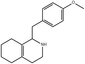 1,2,3,4,5,6,7,8-octahydro-1-[(4-methoxyphenyl)methyl]isoquinoline