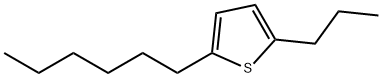 2-Hexyl-5-propylthiophene Struktur