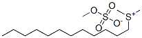 dodecyldimethylsulphonium methyl sulphate  Struktur