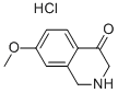 7-METHOXY-2,3-DIHYDROISOQUINOLIN-4(1H)-ONE HYDROCHLORIDE Struktur