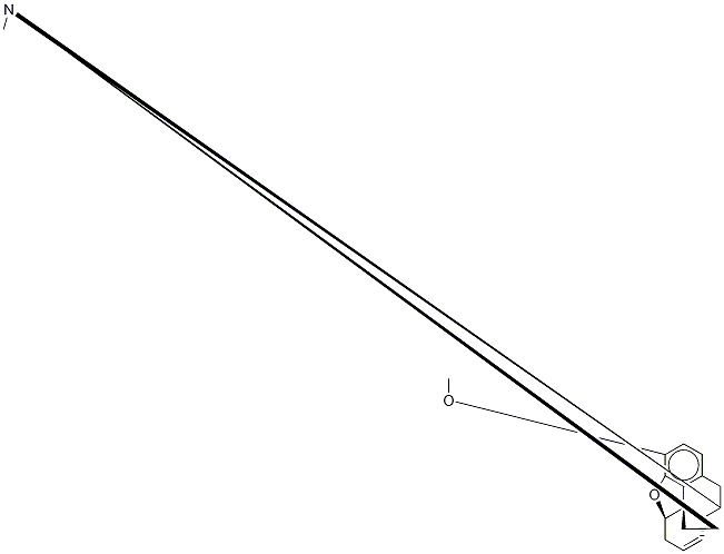 3-Methoxy-4,5α-epoxy-7,8-didehydro-17-methylmorphinan Struktur