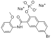 NAPHTHOL AS-BI PHOSPHATE SODIUM SALT Struktur