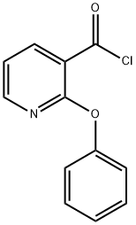 2-PHENOXYPYRIDINE-3-CARBONYL CHLORIDE Struktur