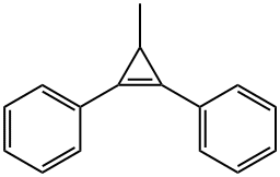 1,2-Diphenyl-3-methylcyclopropene Struktur