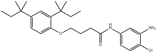 N-(3-Amino-4-chlorophenyl)-4-[2,4-bis(2-methylbutan-2-yl)phenoxy]butanamide