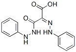 2-(2-Phenylhydrazinocarbonyl)-2-(2-phenylhydrazono)acetic acid Struktur