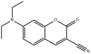 3-CYANO-7-(DIETHYLAMINO)COUMARIN Struktur